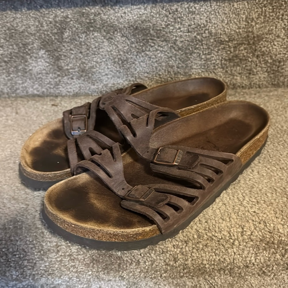 EUC Birkenstock Ganada Sandal - Real Leather!